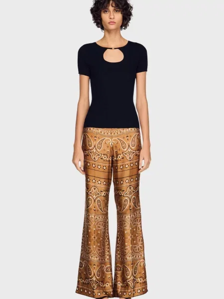 Топ Sandro чорний