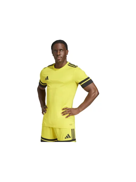 ADIDAS PERFORMANCE Tricou funcțional Squadra / negru galben
