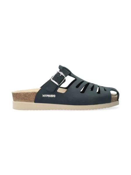 Klapki Mephisto niebieskie