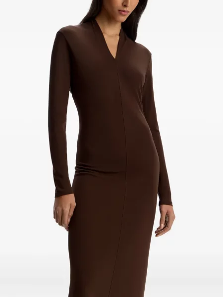 Rochie maxi 12 Storeez de costum maro