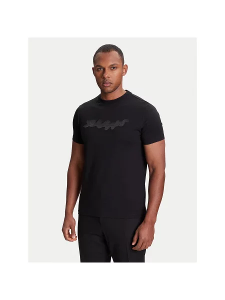 KARL LAGERFELD T-Shirt Regular Fit μαύρο