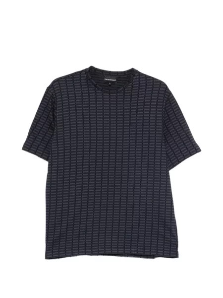 Tričko Emporio Armani modré