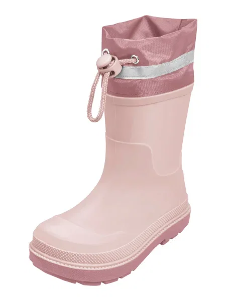 PLAYSHOES Cizme de cauciuc / rosé / argintiu roz
