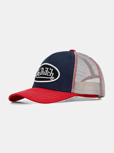 Шапка с козирка Von Dutch червено