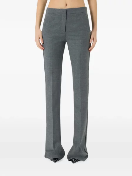 Pantaloni Blumarine evazate gri