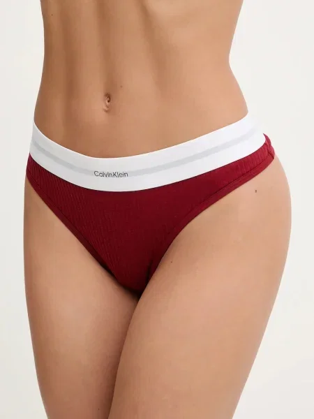 Прашки Calvin Klein Underwear винено червено
