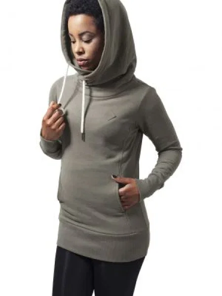 Dugo vesta Urban Classics s autogramom siva