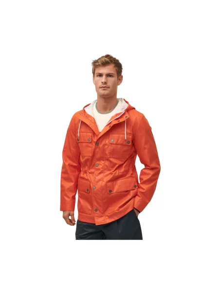 Kurtka Brooks Brothers dwustronna pomarańczowa