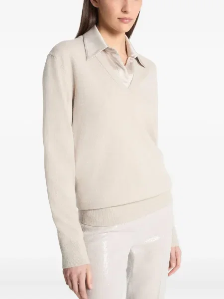 Curea Michael Kors Collection cu paiete de costum plisată negru