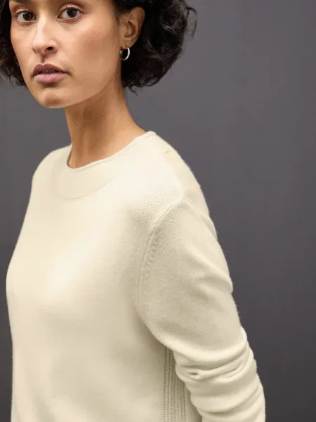 Street One Sweter z dzianiny Kobiety Sztuczne włókno jednolity 36 brązowy