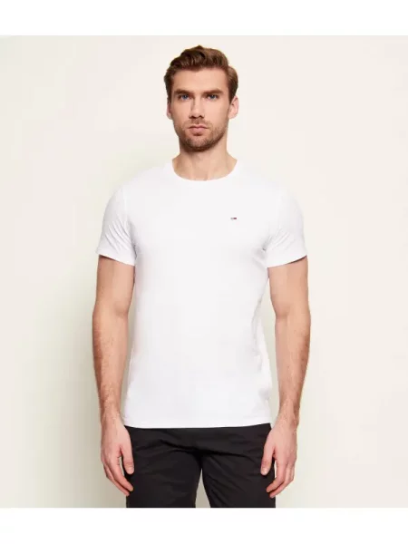 Jersey pólóing Tommy Jeans fehér