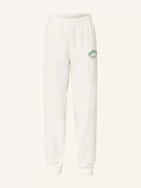 Sportovní kalhoty Calvin Klein bílý