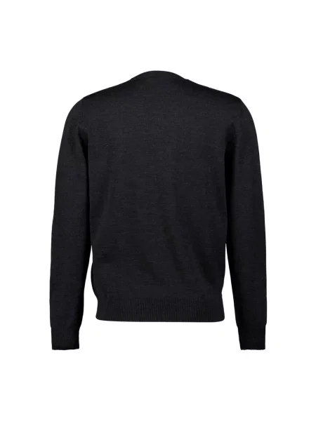 Sweter Maerz Muenchen wełniany szary