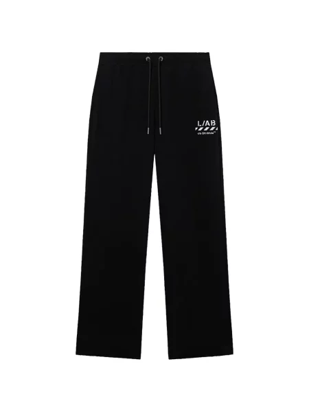 Pantaloni L/ab C/o Off-white alergare alb
