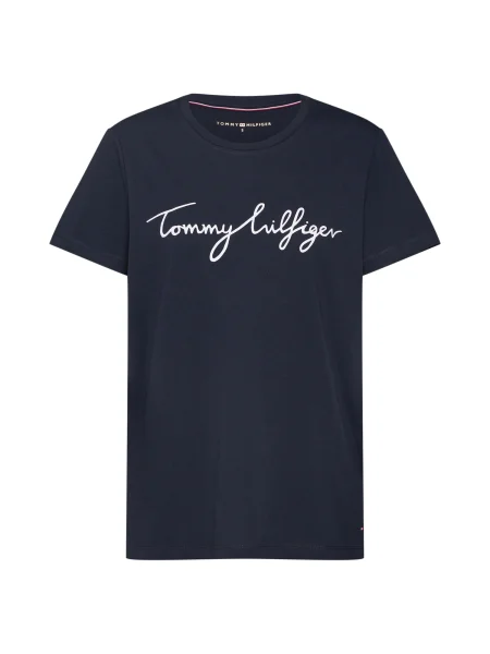 Tommy Hilfiger Marškinėliai Heritage Graphic Tee Tamsiai Regular Fit mėlyna