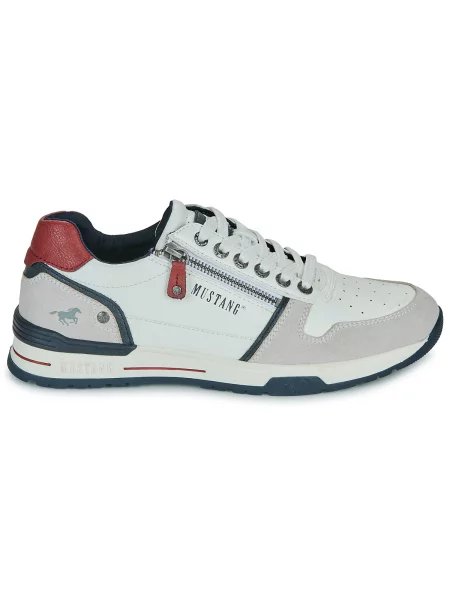 Pantofi Mustang alb