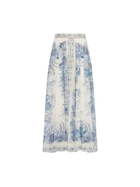 Maksi spódnica maxi Zimmermann biała