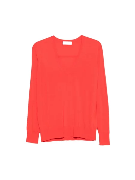 Sweter Dries Van Noten czerwony