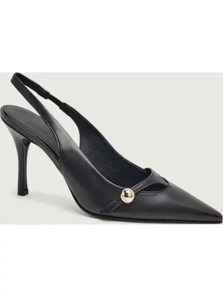 Pantofi Furla din piele negru
