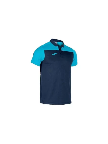 Tricou polo Joma albastru