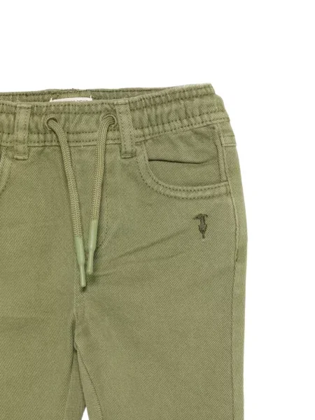 Spodnie dziecięce Trussardi zielone