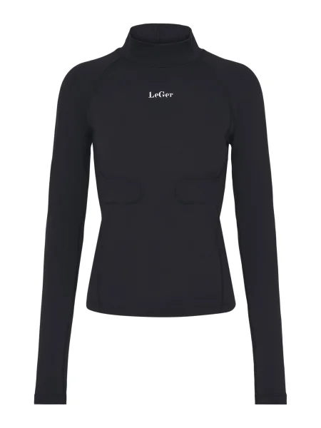 LeGer by Lena Gercke Póló Thalke fekete fehér