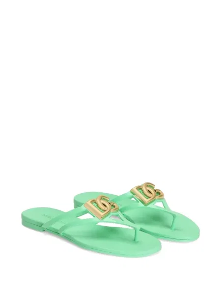 Șlapi Dolce & Gabbana verde