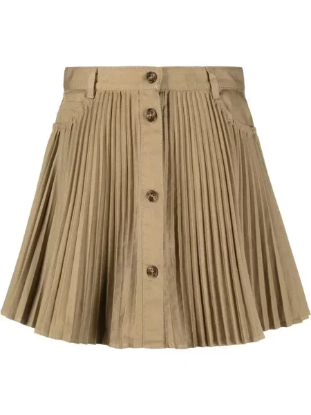 Fusta mini Red Valentino roșu