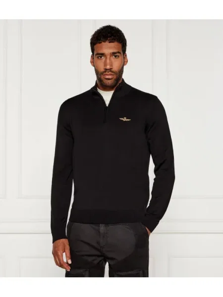 Aeronautica Militare Pulover negru