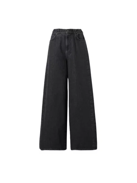 Jeansy Weekend Max Mara czarne