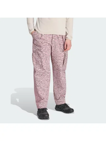Outdoorové kalhoty adidas černé