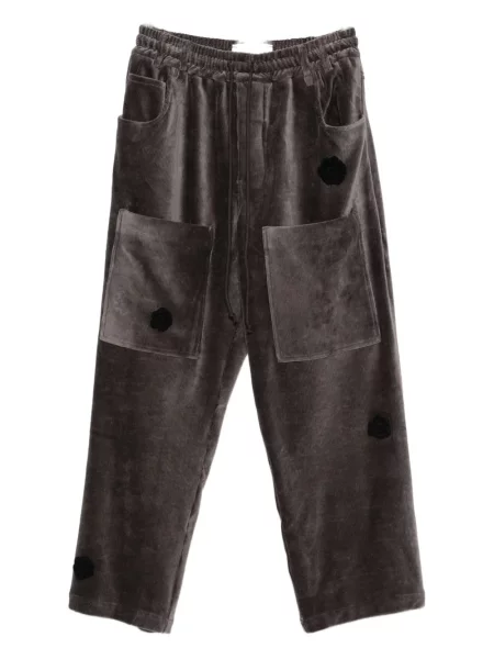 Manšestrové kalhoty Song For The Mute šedé