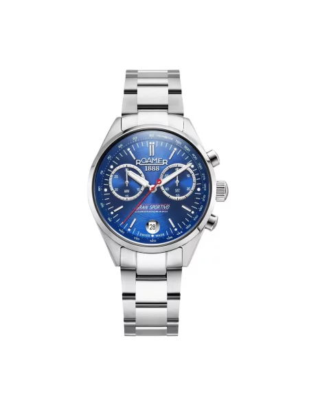 Roamer Analogové hodinky Chronograph Gran Sportivo' modrá