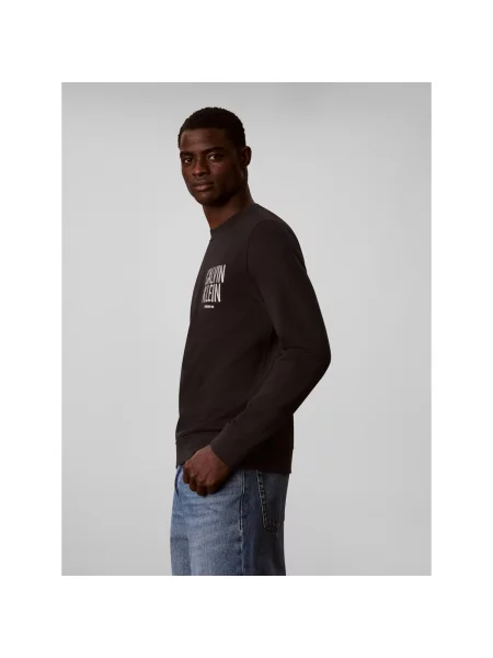 Mikina Calvin Klein Jeans čierna