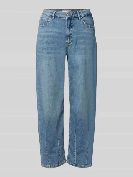 Opus Pants Dżinsy Z Podwiniętymi Nogawkami Melly Twist blau niebieskie
