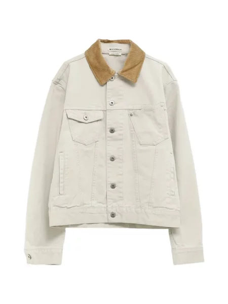 Gulerat geacă de blugi Jw Anderson de catifea cord