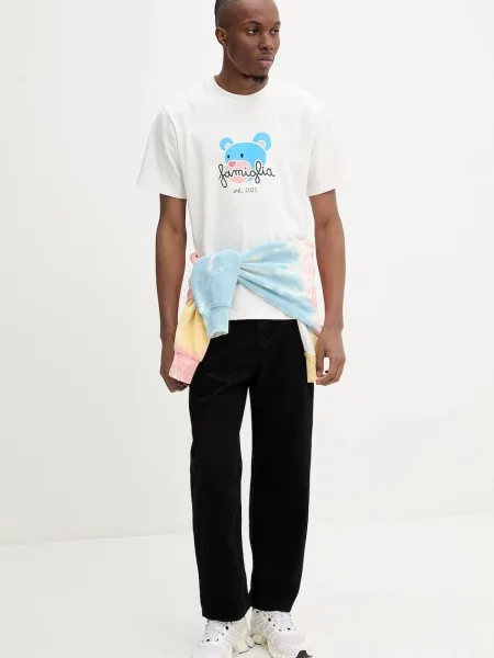 Футболка Inbetweeners з принтом бежевий