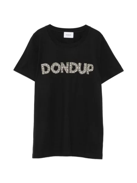 Tricou Dondup cu autograf negru