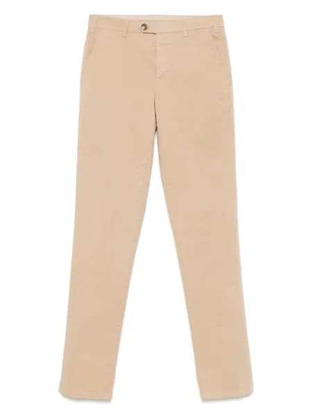 Pantaloni chino Canali din țesătură twill