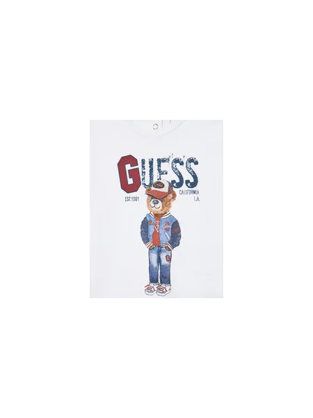 Guess Póló Regular Fit fehér