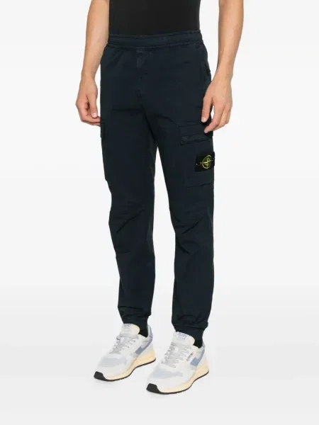 Cargo stiliaus kelnės Stone Island ruoželis akmenys mėlyna