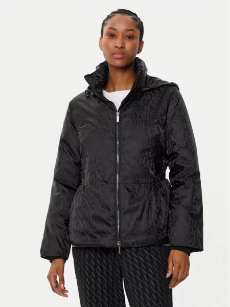 Prehodna jakna Armani Exchange črna