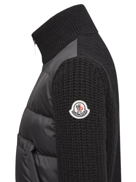 Kurtka dziecięca Moncler Enfant czarna