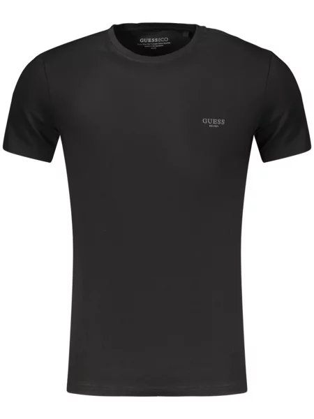 GUESS Tricou | Extra slim fit negru