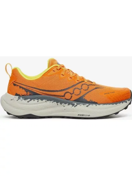 Buty do biegania Saucony Ride pomarańczowo szaro żółte 40 czarne