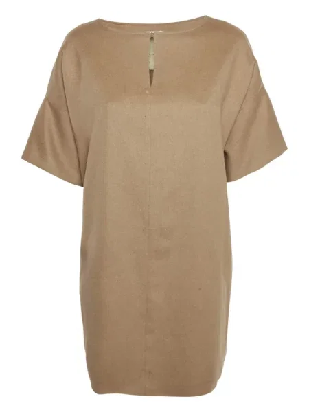 Mała mały sukienka mini Max Mara garniturowa brązowa