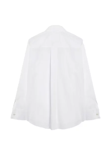 Дълго риза Sacai бяло