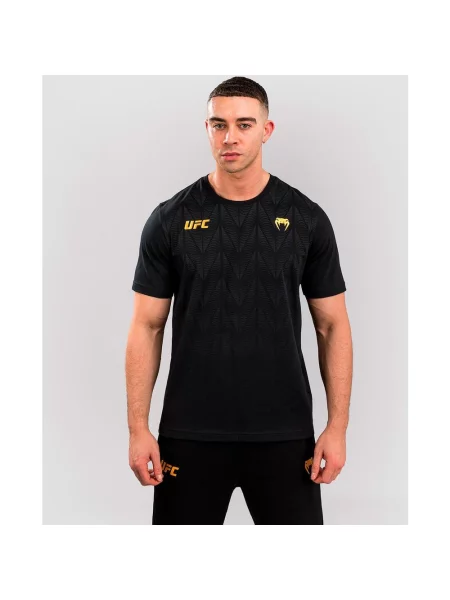 Koszulka Venum UFC Zenith Replica czarno-złota XXL czarna