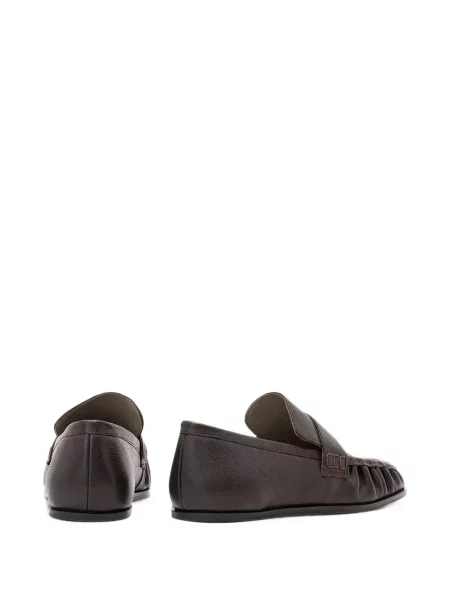 Pantofi loafer Allsaints din piele maro