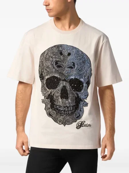 Tricou Philipp Plein alb